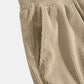 Men’s Beige Corduroy Cargo Shorts – Premium Relaxed Fit Casual Shorts