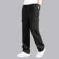 Men’s Heavy-Duty Cotton Cargo Pants(BLACK) – Rugged Style, All-Day Comfort