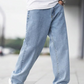 Men's Loose Fit Baggy Jeans(Light-Blue) – Durable, Stylish & Breathable