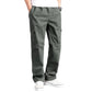 Men’s Heavy-Duty Cotton Cargo Pants(GREEN) – Rugged Style, All-Day Comfort