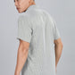 Men’s Short Sleeve Casual Shirt(Olive Green) – Premium Cotton Blend | Lightweight & Breathable