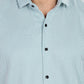 Men’s Short Sleeve Casual Shirt(AQUE) – Premium Cotton Blend | Lightweight & Breathable