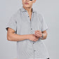 Men’s Short Sleeve Casual Shirt(BLACK) – Premium Cotton Blend | Lightweight & Breathable