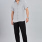 Men’s Short Sleeve Casual Shirt(BLACK) – Premium Cotton Blend | Lightweight & Breathable