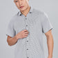 Men’s Short Sleeve Casual Shirt(BLACK) – Premium Cotton Blend | Lightweight & Breathable