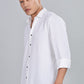 Men’s Premium Textured Shirt(White) – Luxurious Fabric, Timeless Style | Wear Confidence, Own the Moment