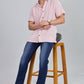 Men’s Premium Checked Shirt – PEACH | Long Sleeve Comfort Fit