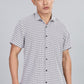 Men’s Premium Checked Shirt – BLACK | Long Sleeve Comfort Fit