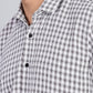 Men’s Premium Checked Shirt – BLACK | Long Sleeve Comfort Fit