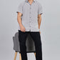 Men’s Premium Checked Shirt – BLACK | Long Sleeve Comfort Fit