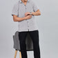 Men’s Premium Checked Shirt – BLACK | Long Sleeve Comfort Fit