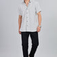 Men’s Premium Checked Shirt – GREY | Long Sleeve Comfort Fit