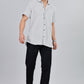 Men’s Premium Checked Shirt – GREY | Long Sleeve Comfort Fit