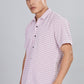 Men’s Premium Checked Shirt – PURPLE | Long Sleeve Comfort Fit