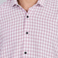 Men’s Premium Checked Shirt – PURPLE | Long Sleeve Comfort Fit