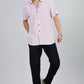 Men’s Premium Checked Shirt – PURPLE | Long Sleeve Comfort Fit