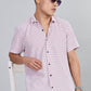 Men’s Premium Checked Shirt – PURPLE | Long Sleeve Comfort Fit