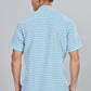 Men’s Premium Checked Shirt – SKY | Long Sleeve Comfort Fit