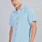 Men’s Premium Checked Shirt – SKY | Long Sleeve Comfort Fit