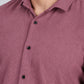 Men’s Premium Textured Shirt(Dusky Rose) – Luxurious Fabric, Timeless Style | Wear Confidence, Own the Moment