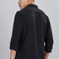 Men’s Premium Textured Shirt(Black) – Luxurious Fabric, Timeless Style | Wear Confidence, Own the Moment