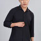 Men’s Premium Textured Shirt(Black) – Luxurious Fabric, Timeless Style | Wear Confidence, Own the Moment