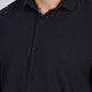Men’s Premium Textured Shirt(Black) – Luxurious Fabric, Timeless Style | Wear Confidence, Own the Moment