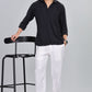 Men’s Premium Textured Shirt(Black) – Luxurious Fabric, Timeless Style | Wear Confidence, Own the Moment