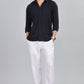 Men’s Premium Textured Shirt(Black) – Luxurious Fabric, Timeless Style | Wear Confidence, Own the Moment