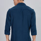 Men’s Premium Textured Shirt(Dark Blue) – Luxurious Fabric, Timeless Style | Wear Confidence, Own the Moment