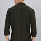 Men’s Premium Textured Shirt(Dark Green) – Luxurious Fabric, Timeless Style | Wear Confidence, Own the Moment