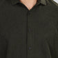 Men’s Premium Textured Shirt(Dark Green) – Luxurious Fabric, Timeless Style | Wear Confidence, Own the Moment