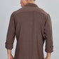 Men’s Premium Textured Shirt(Coffee) – Luxurious Fabric, Timeless Style | Wear Confidence, Own the Moment