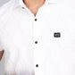White Premium Textured Pattern Shirt