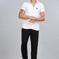White Premium Textured Pattern Shirt