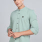 Mint Smart-Fit Spandex Shirt – Flexible & Long-Lasting