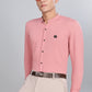 Pink Smart-Fit Spandex Shirt – Flexible & Long-Lasting