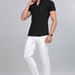 Black Premium Cotton Blend Casual Shirt – Soft & Breathable Fabric