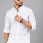 Men’s Black Solid Full Sleeve Button Down Casual Shirt