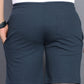 Men’s Slate Grey Waffle Texture Shorts – Relaxed Fit Casual Shorts