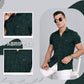 Green Premium Textured Pattern Shirt