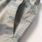 Men’s Light Grey Camo Utility Cargo Shorts