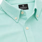 Men’s Green Solid Full Sleeve Button Down Casual Shirt