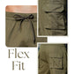 Green Solid Cargo Pants Fabric – Comfortable and Durable for Everyday Wear