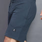 Men’s Slate Grey Waffle Texture Shorts – Relaxed Fit Casual Shorts