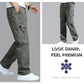 Men’s Heavy-Duty Cotton Cargo Pants(GREEN) – Rugged Style, All-Day Comfort