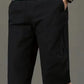 Men’s Black Utility Capri Shorts – Relaxed Fit Casual Below Knee Shorts
