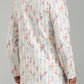 Men’s Multicolour Printed Textured Kurta