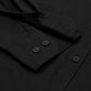 Men’s Black Solid Full Sleeve Button Down Casual Shirt