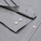 Men’s Grey Solid Full Sleeve Button Down Casual Shirt